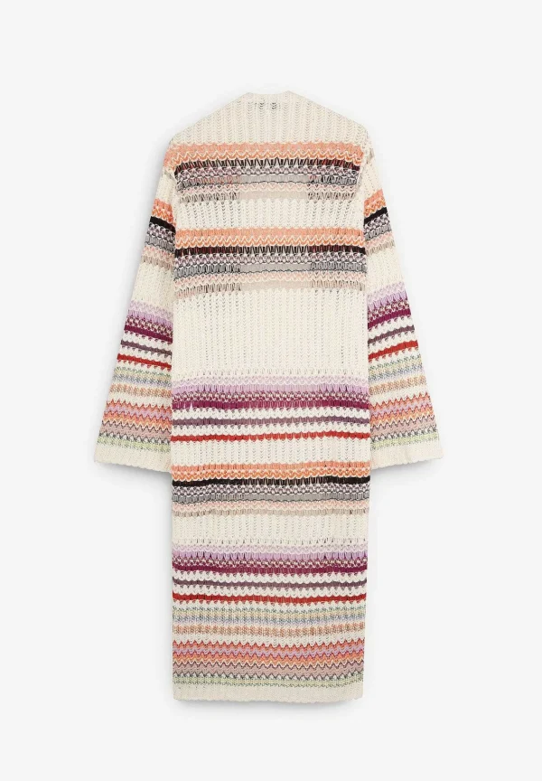 Best Scalpers Cardigan Crochet Multicolor