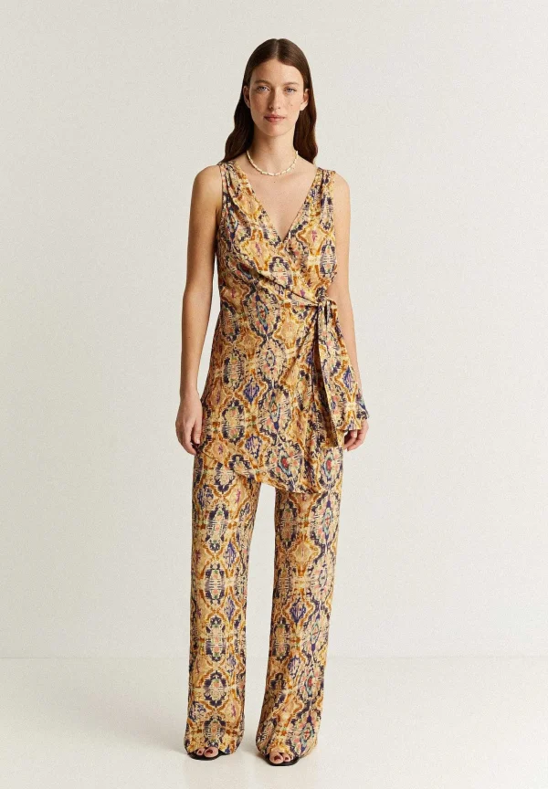 Store Scalpers Chaleco Print Nudo Lateral