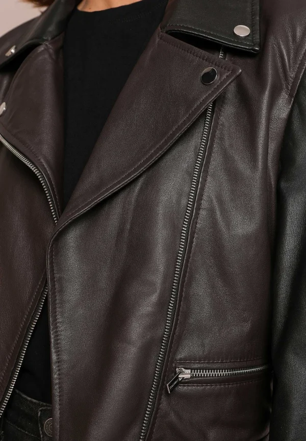 Online Scalpers Chaqueta Biker Bicolor