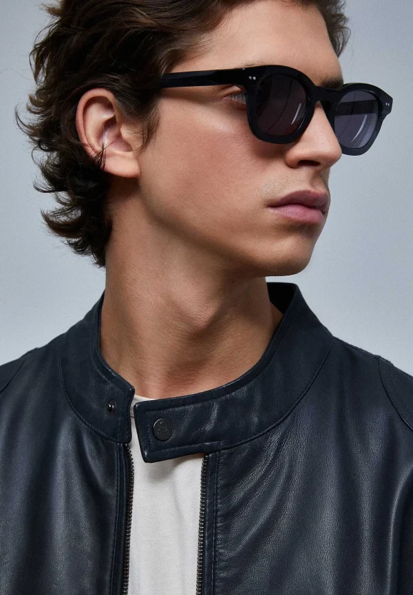 Cheap Scalpers Chaqueta Biker Piel