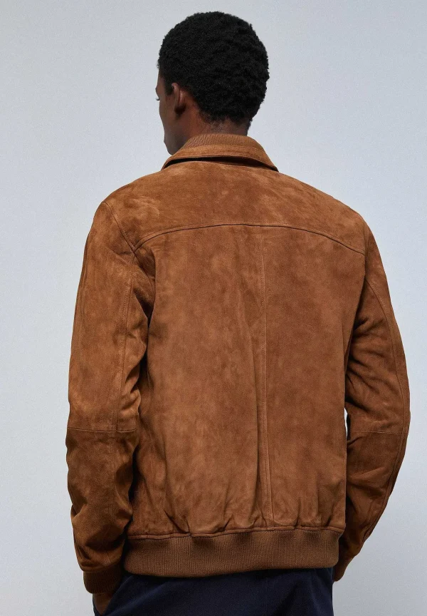 Discount Scalpers Chaqueta Bomber Piel