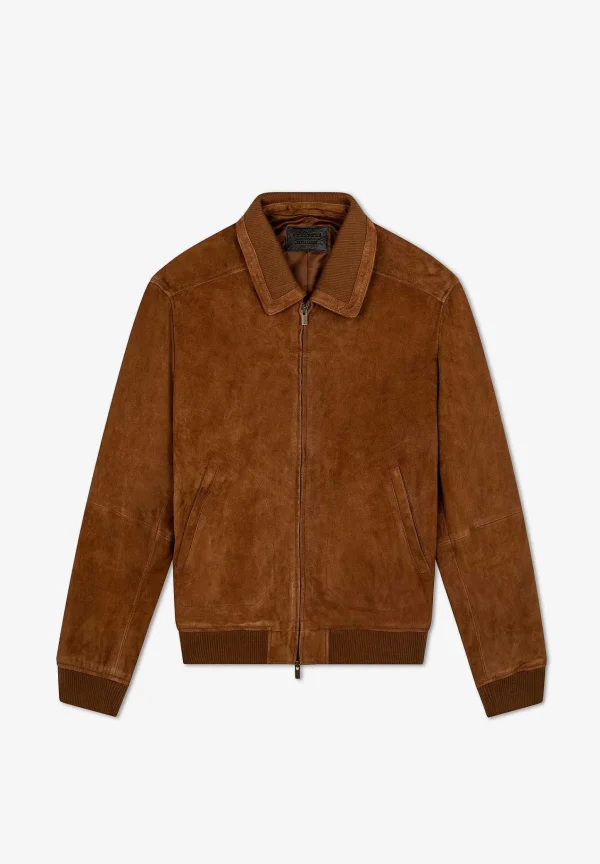Discount Scalpers Chaqueta Bomber Piel