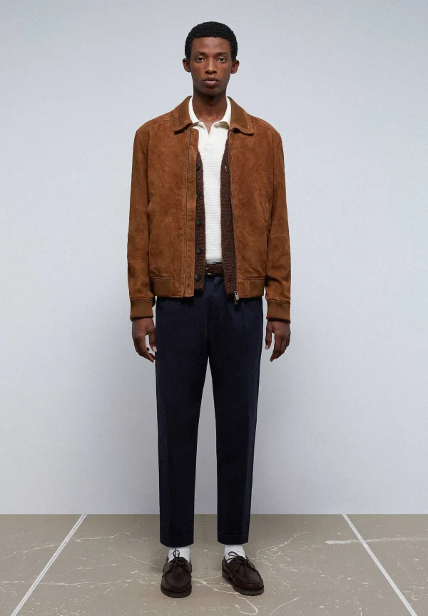 Discount Scalpers Chaqueta Bomber Piel
