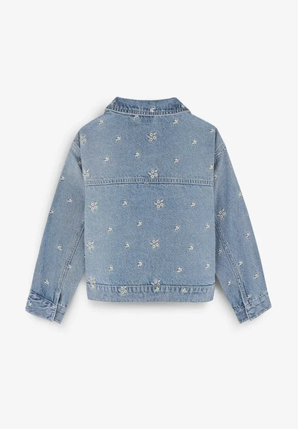 Sale Scalpers Chaqueta Denim Detalles Bordados