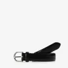 Clearance Scalpers Cinturon Piel Hebilla Metalica