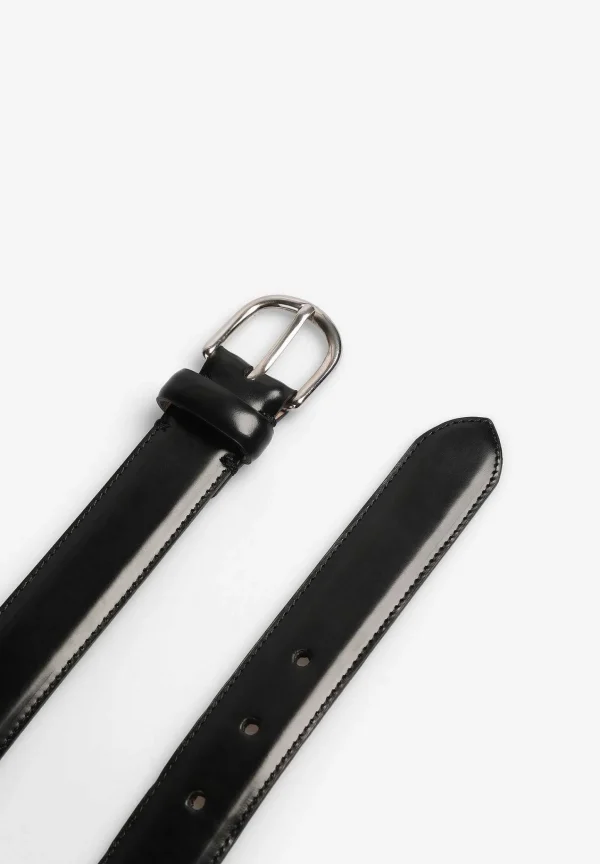 Clearance Scalpers Cinturon Piel Hebilla Metalica