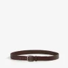 Clearance Scalpers Cinturon Piel Rayas