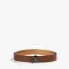 Discount Scalpers Cinturon Reversible Calavera