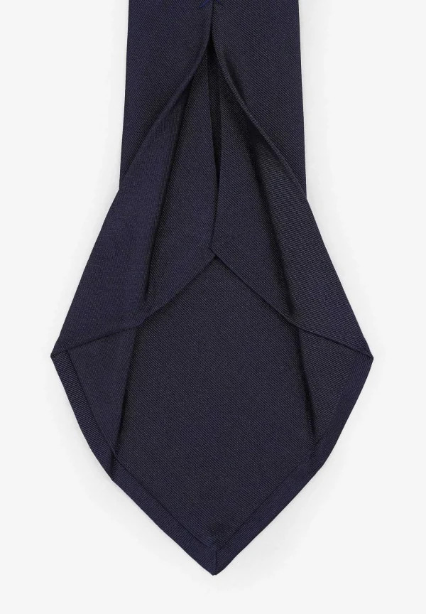 Hot Scalpers Corbata Seda 7 Pliegues Lisa