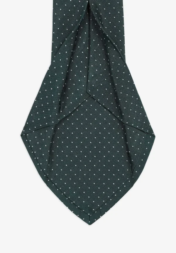 Outlet Scalpers Corbata Seda 7 Pliegues Puntos