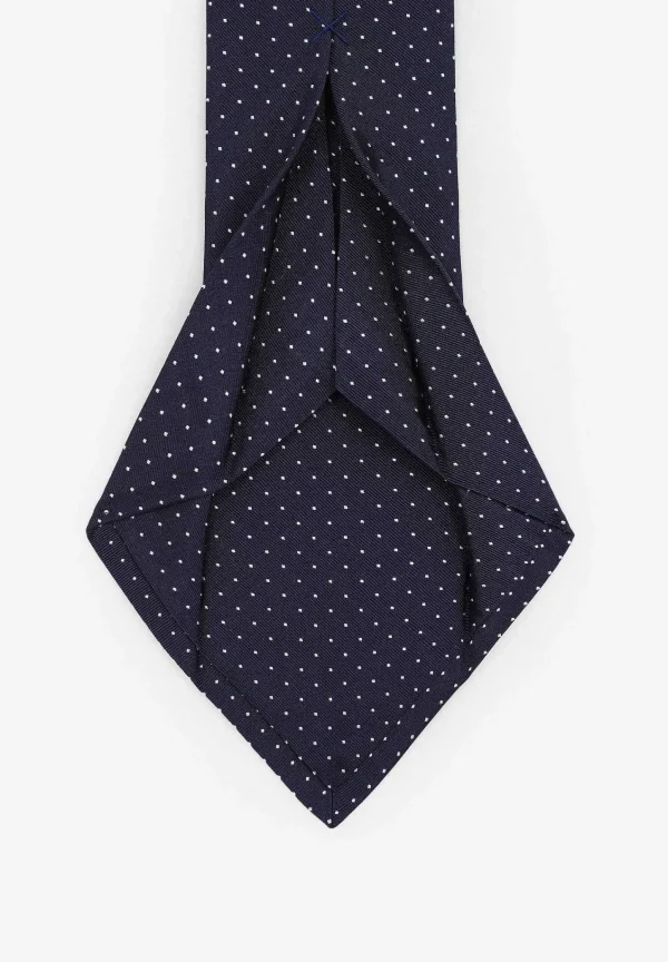 Discount Scalpers Corbata Seda 7 Pliegues Puntos