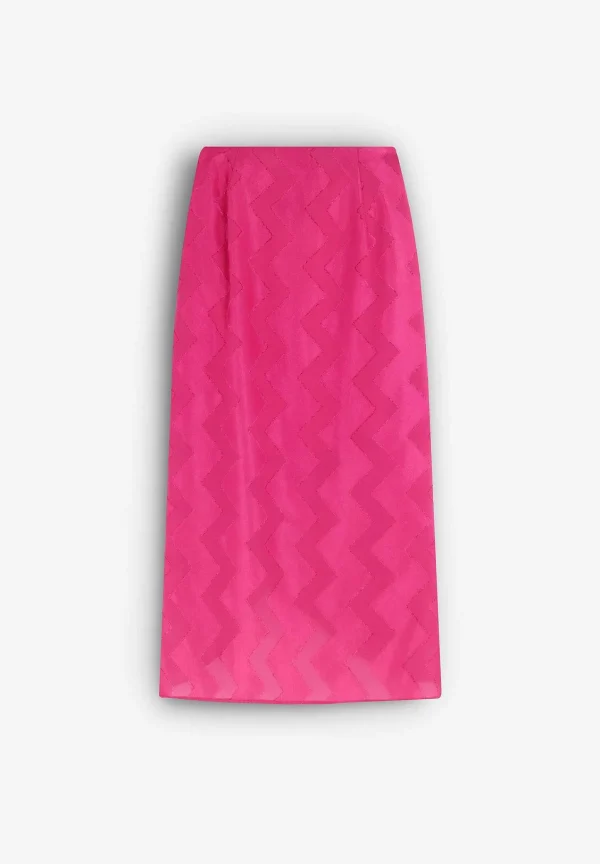 Shop Scalpers Falda Jacquard Zigzag