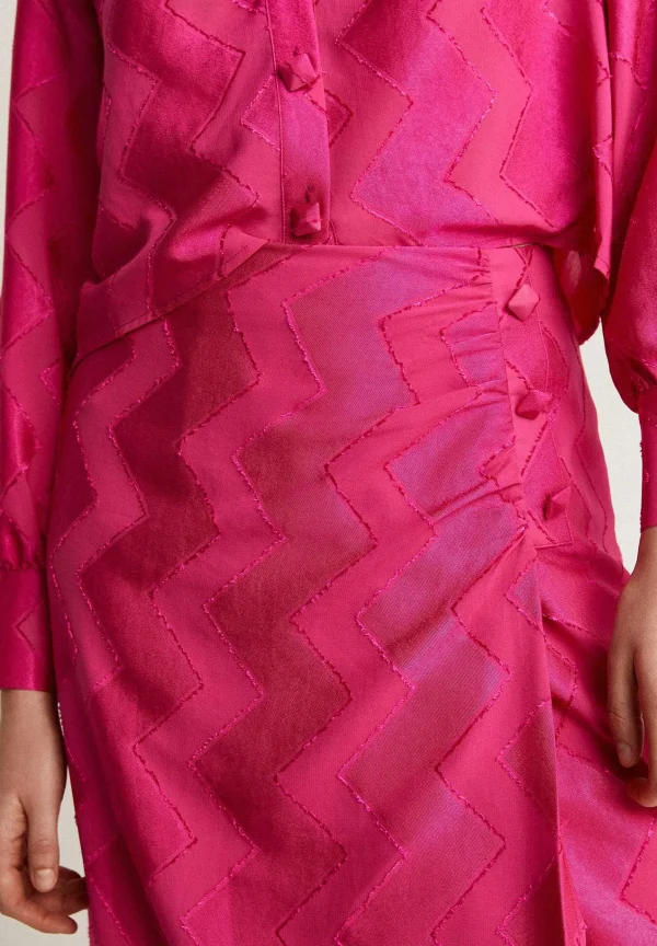 Shop Scalpers Falda Jacquard Zigzag