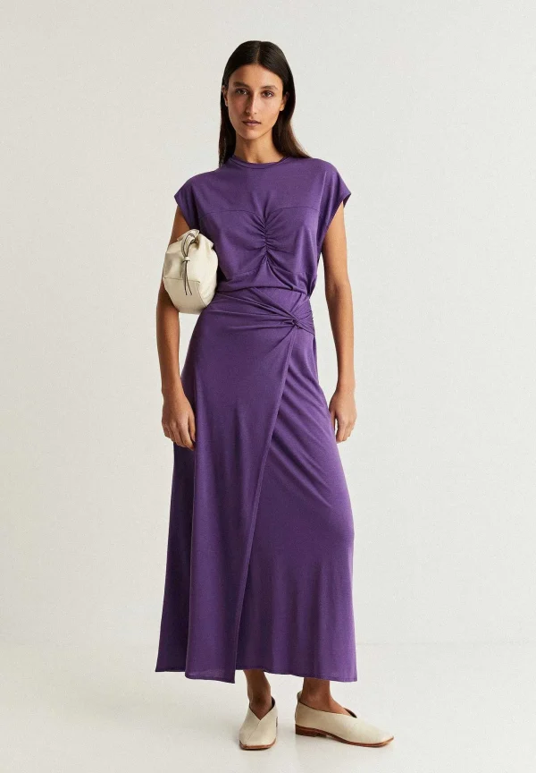Hot Scalpers Falda Midi Detalle Nudo