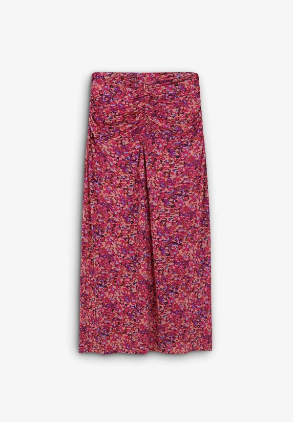 Flash Sale Scalpers Falda Midi Frunces Cordon
