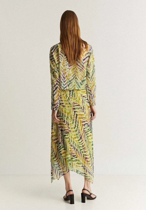 Clearance Scalpers Falda Midi Print Cebra