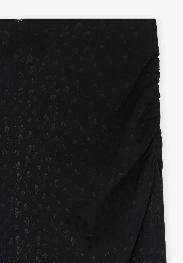 Fashion Scalpers Falda Midi Skull Star