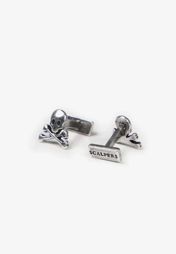 Clearance Scalpers Gemelos Calaveras Plateados