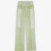 Shop Scalpers Jeans Ankle Flare Destalles Desflecados