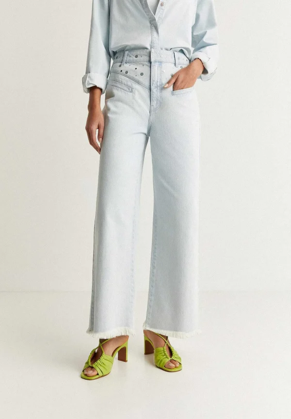 Store Scalpers Jeans Culotte Detalle Tachas