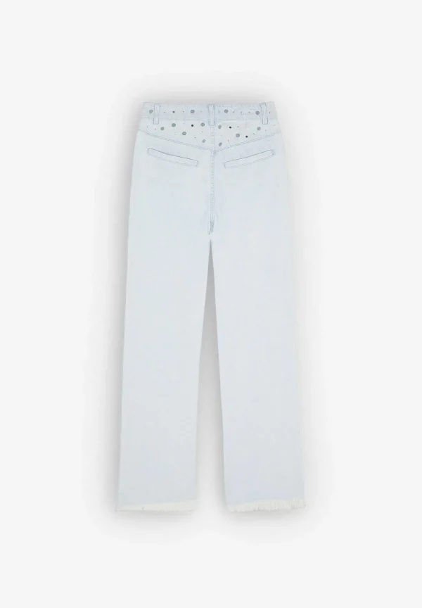 Store Scalpers Jeans Culotte Detalle Tachas