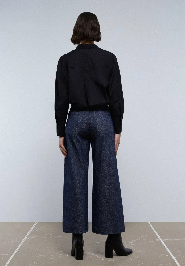 Shop Scalpers Jeans Culotte Foil