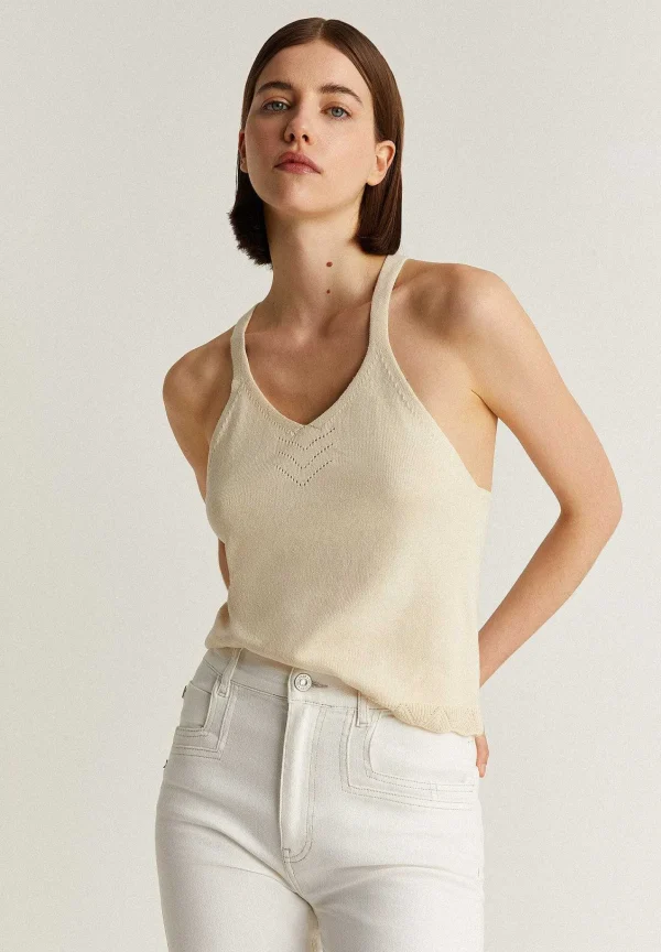 Fashion Scalpers Jeans Detalle Costura Trasera