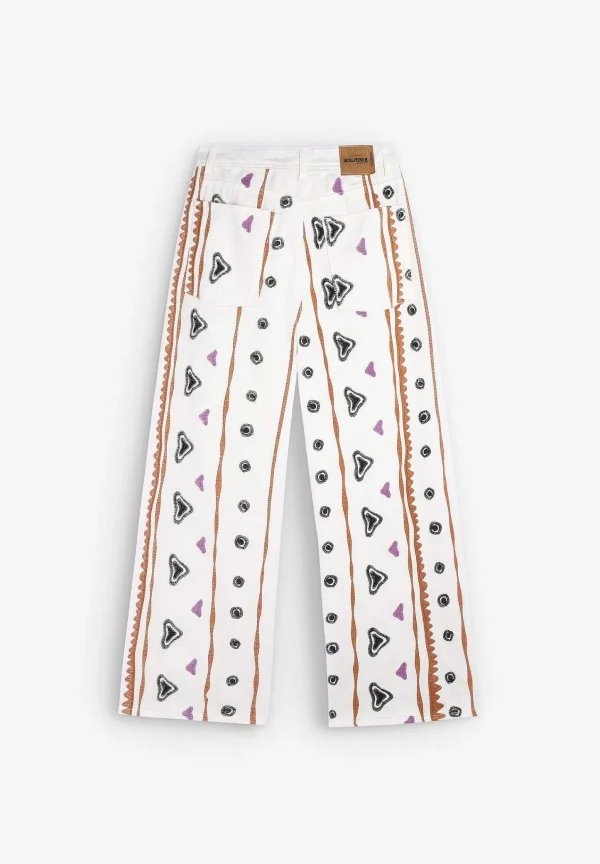 Outlet Scalpers Jeans Motivos Etnicos Bordados