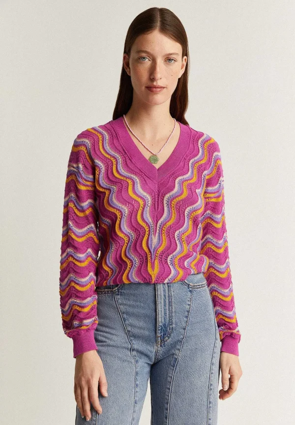 Best Sale Scalpers Jersey Punto Calados Ondas