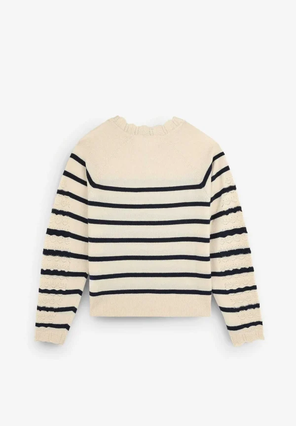 Shop Scalpers Jersey Rayas Detalle Punto
