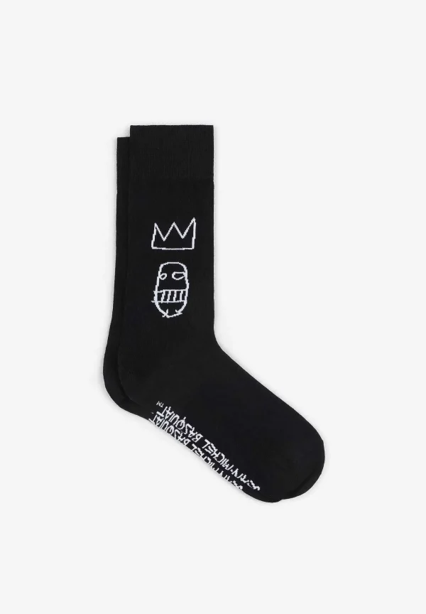Outlet Scalpers Jimmy Lion | Calcetines Basquiat Sugar Ray Robinson