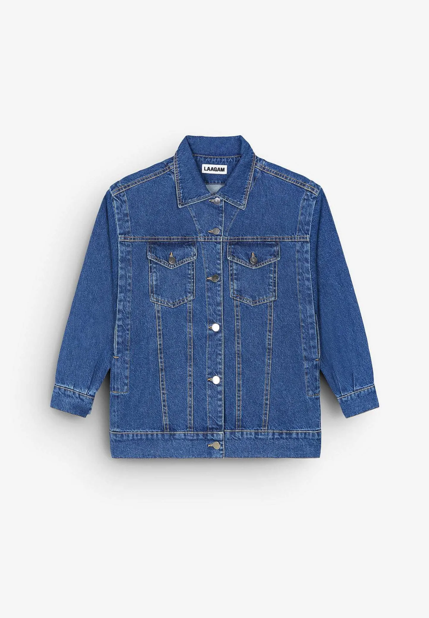 laagam__chaqueta_mangas_d_1.webp Best Sale Scalpers Laagam | Chaqueta Mangas Desmontables De-Nimes