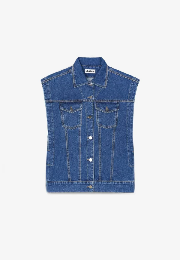 Best Sale Scalpers Laagam | Chaqueta Mangas Desmontables De-Nimes