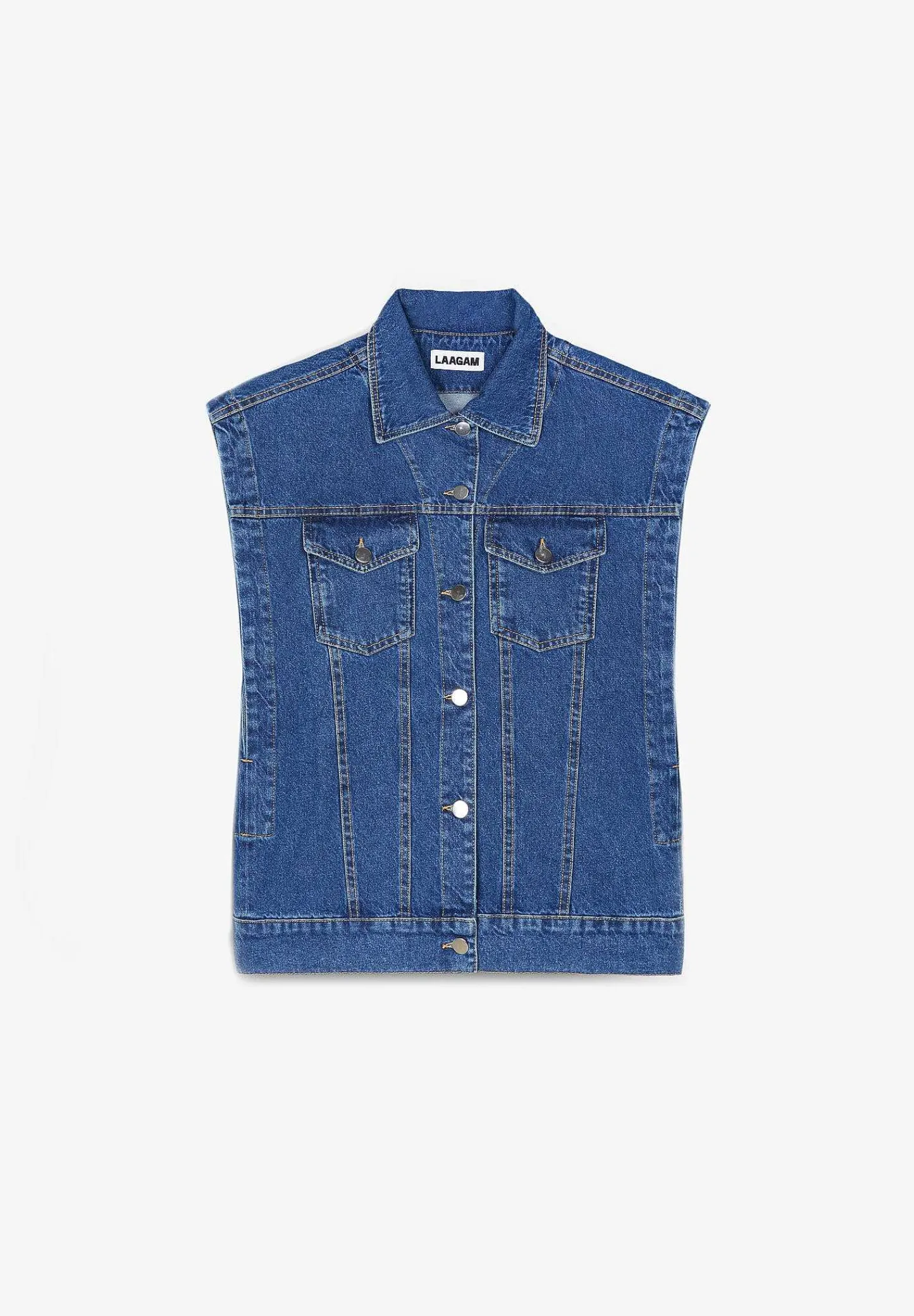 laagam__chaqueta_mangas_d_7.webp Best Sale Scalpers Laagam | Chaqueta Mangas Desmontables De-Nimes