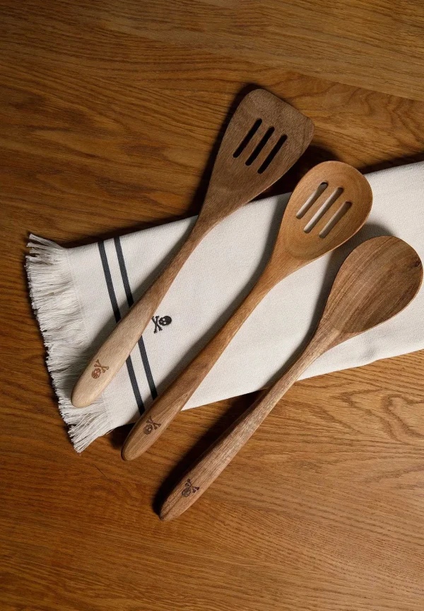 Cheap Scalpers Pack Utensilios De Madera Calavera