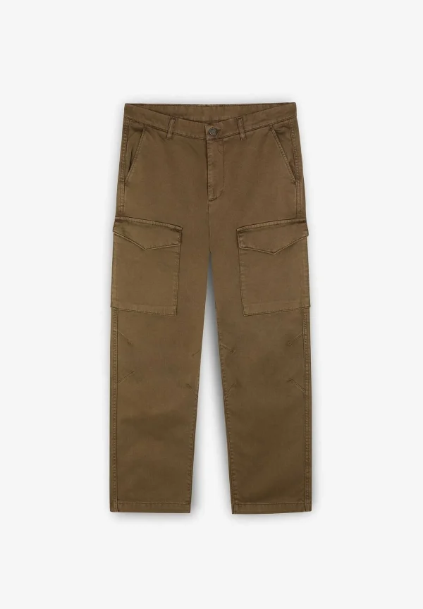 Fashion Scalpers Pantalon Cargo Bolsillos Delanteros