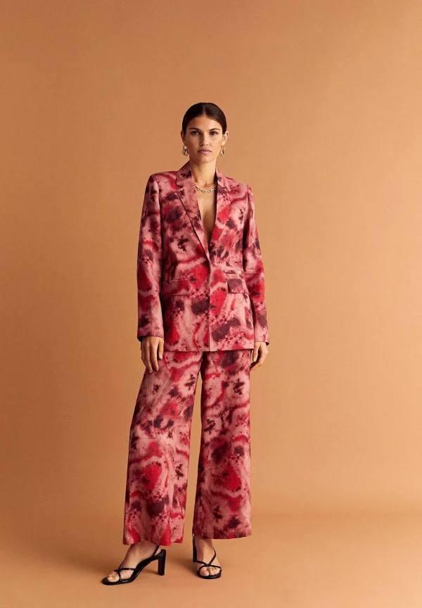 Discount Scalpers Pantalon Culotte Tie Dye Lino