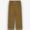 Hot Scalpers Pantalon Detalle Bordado Etnico