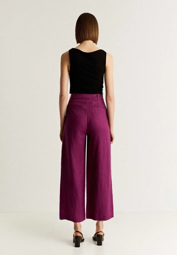 New Scalpers Pantalon Lino Pinzas