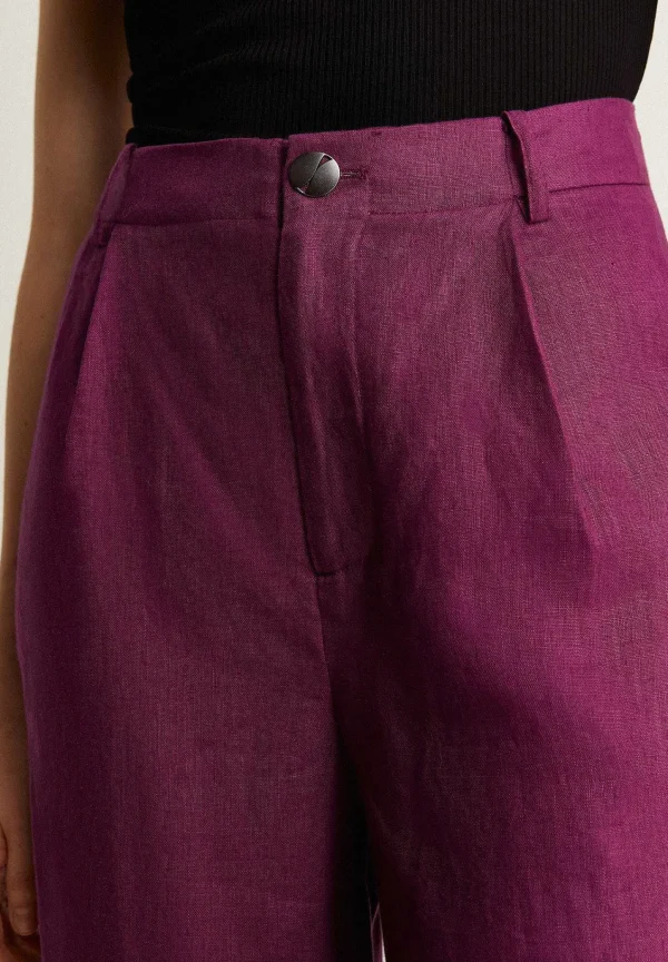 New Scalpers Pantalon Lino Pinzas
