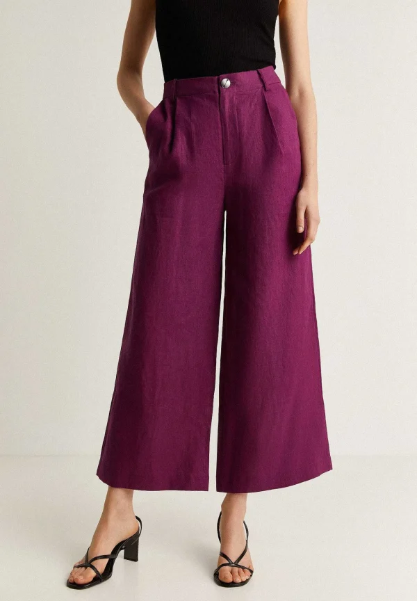 New Scalpers Pantalon Lino Pinzas