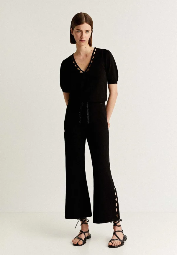Clearance Scalpers Pantalon Punto Aberturas Laterales