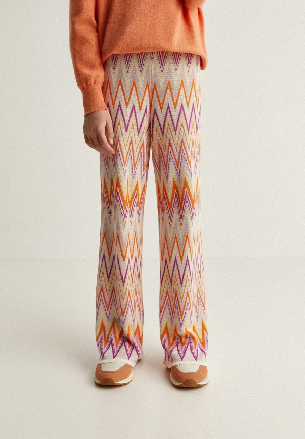 Flash Sale Scalpers Pantalon Punto Zigzag Detalle Bajo