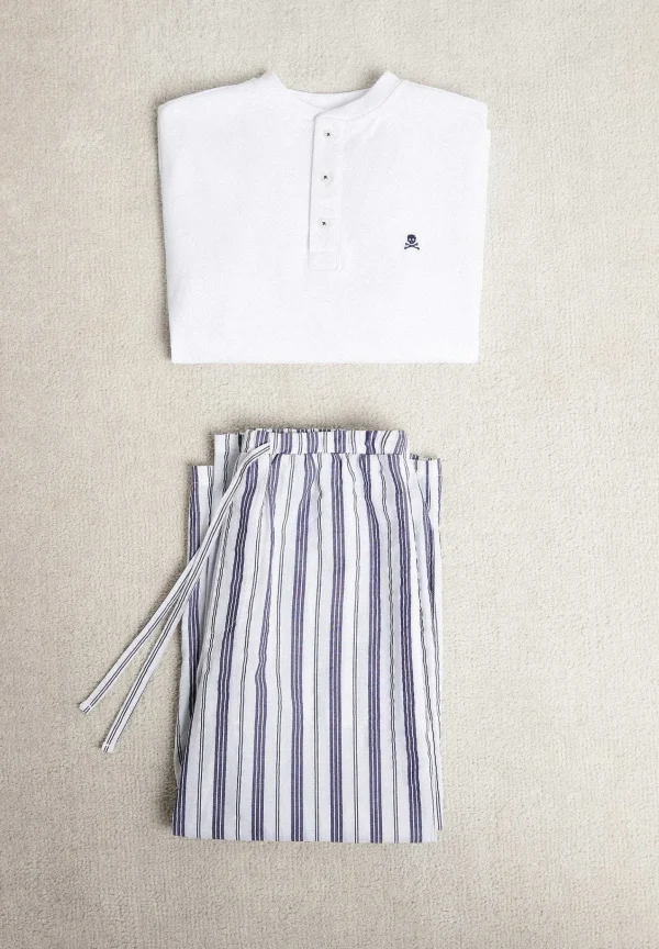 Store Scalpers Pijama Detalle Pantalon Rayas