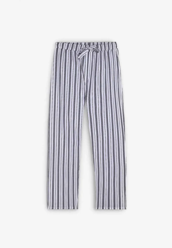 Online Scalpers Pijama Detalle Pantalon Rayas