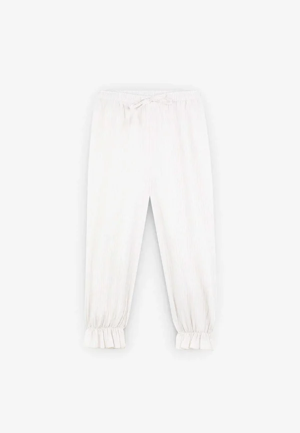 Flash Sale Scalpers Pijama Rayas Cuello Tira Bordada