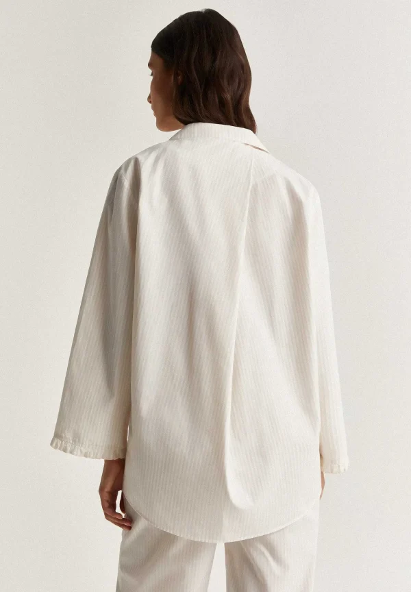 Store Scalpers Pijama Rayas Detalle Lazos