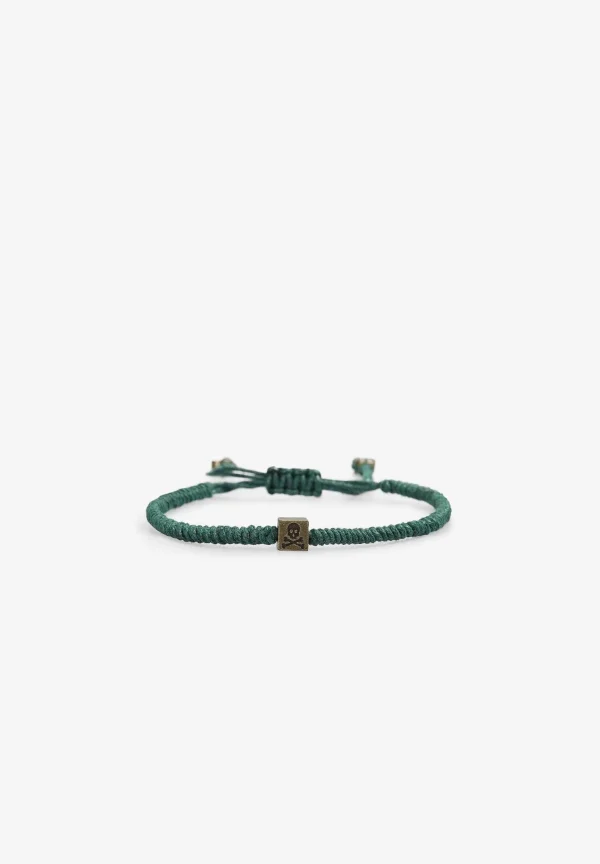 Flash Sale Scalpers Pulsera Nudos Calavera Grabada