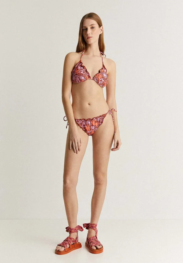 Sale Scalpers Ruffle Print Bikini