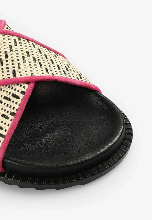 Sale Scalpers Sandalias Planas Cruzadas